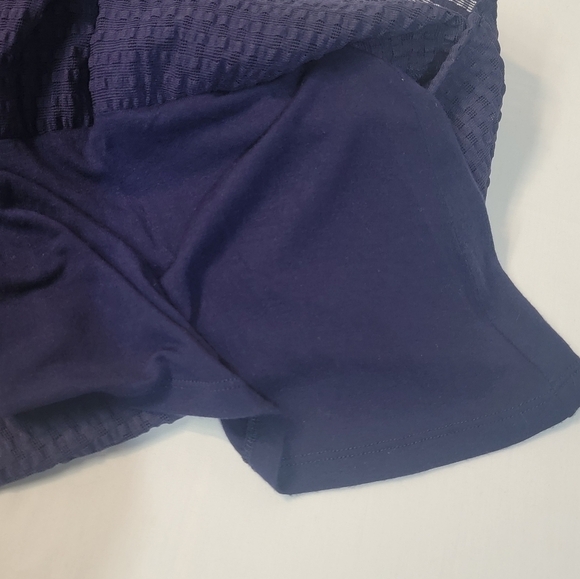 Anthropology Ric Rac Crepe Cascade Ruffle Dress Size Large - Picture 8 of 10